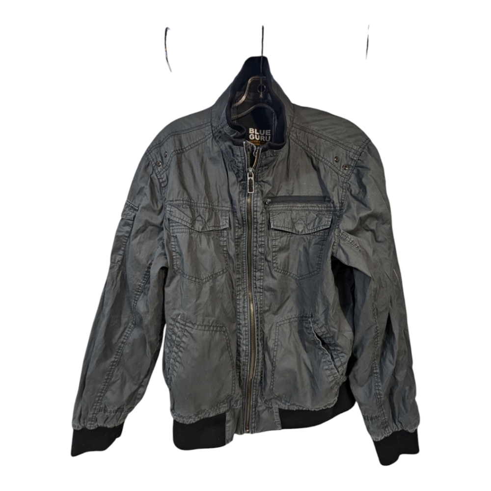 Blue Guru Gray Jacket